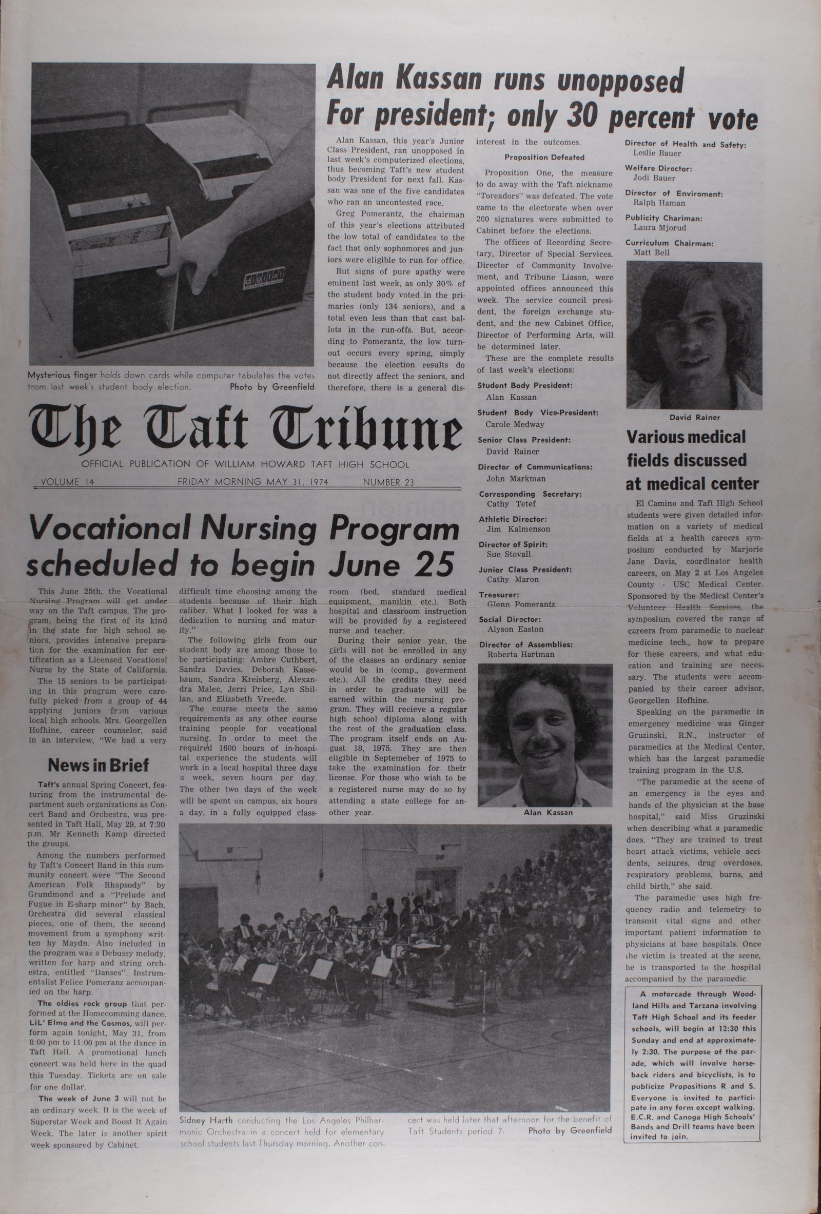 May 31, 1974, page 1
